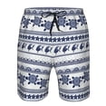 thumbnail image 4 of Naloa Sea Underwater Turtles Men's Beach Shorts, Surfing shorts, Swim trunks, Quick Dry Swim Trunks for Surfing Beach Fun - X-Large, 4 of 9