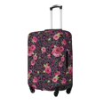 thumbnail image 2 of Balery Luggage Cover Rose Mix Leopard 2 Print Suitcase Covers for Luggage Elastic Washable Suitcase Protector Fits 18-32 Inch Luggage-Small, 2 of 9