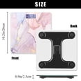 thumbnail image 4 of Báscula digital de baño para peso corporal de 400 libras, báscula digital personalizada con pantalla, 4 of 5