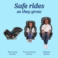 thumbnail image 2 of Graco TriRide 3-in-1 Car Seat, Kipling, Grey, 2 of 8