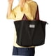 thumbnail image 4 of Bolsa de la compra resistente al agua, ideal para primavera, vacaciones y verano. Negro, 4 of 10
