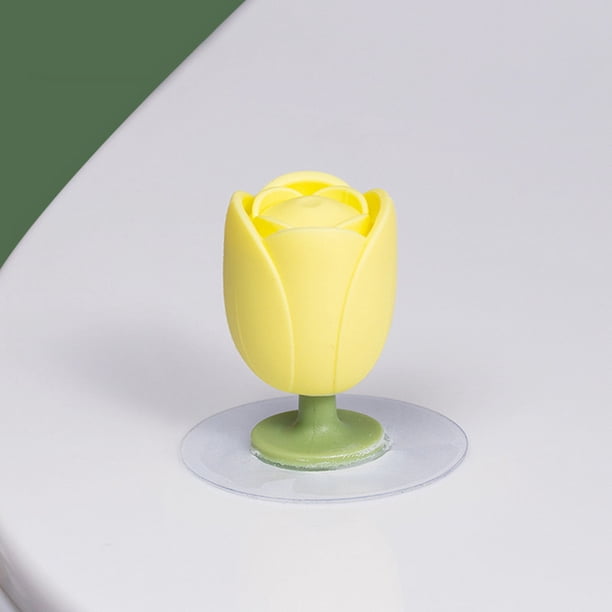 Realyc Toilet Seat Handle Decorative Laborsaving Great Tulip Shape