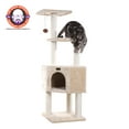 thumbnail image 2 of Armarkat 3 Levels real wood Cat Tower for Kittens Play 48 Height Beige A4801, 2 of 6