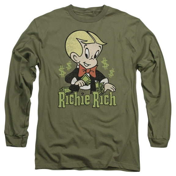 Richie Rich - Rich Logo - Long Sleeve Shirt - XX-Large