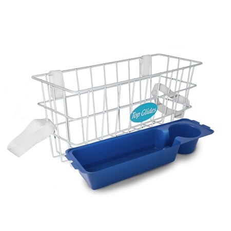 Top Glides Economy Wire Walker Basket