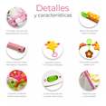 thumbnail image 4 of Rocker Silla Vibradora Mecedora De Bebe Musical Con Juegos Rosa, 4 of 5