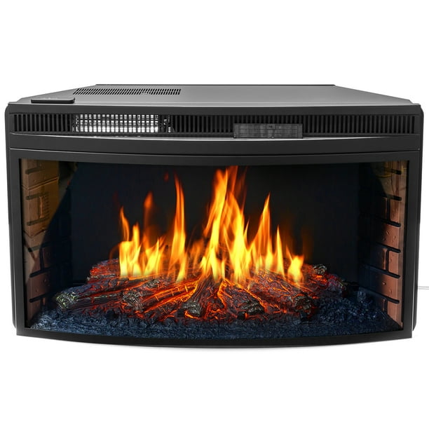Xtremepowerus 33 Curved Electric, 33 Curved Fireplace Insert