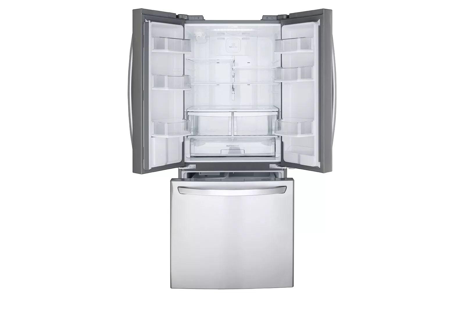 LG LFDS22520S 22 Cu. Ft. Stainless French Door Refrigerator - image 3 of 5
