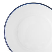 Mainstays Blue Rim Stoneware Bowl