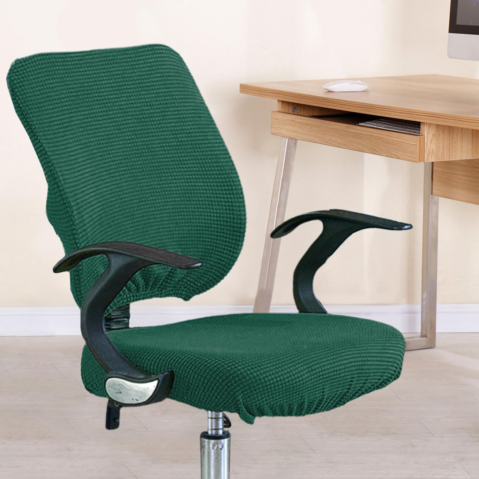 Home Office Chair Cover Split Slipcover Computer Rotating Desk Task Seat Covers 