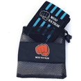 thumbnail image 5 of WOD Nation 12" Weightlifting Wrist Wraps for Men & Women, Set of 2, Black & Light Blue, Wrist Strap Support for Strength Training, Bodybuilding, Weight Training, 5 of 7