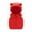 Red1, variant on Ixbnca Toddler Puffer Vest Coat Full Zip up Ear Hoodie Cute Kids Winter Outwear Lightweight Warm Jacket