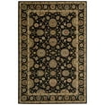 thumbnail image 4 of Nourison Living Treasures 70" Round Wool Indoor Rug in Black Persian, 4 of 4