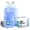 Blue, variant on Plasticplace Trash Bags, Compatible with Simplehuman Code H, 8-9 Gallon Trash Can Liners, White Drawstring Garbage Bags, 100 Count, 18.5"x28", Heavy Duty, Tear-Resistant Kitchen & Bathroom