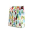 thumbnail image 4 of Fifth Ave Kraft Christmas Hologram Gift Bags with Ribbon Handles, Assorted Sizes, 10 Pack, 4 of 11