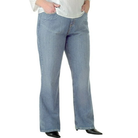 Levi Strauss Signature - Women's Plus Mid-Rise Bootcut Jeans