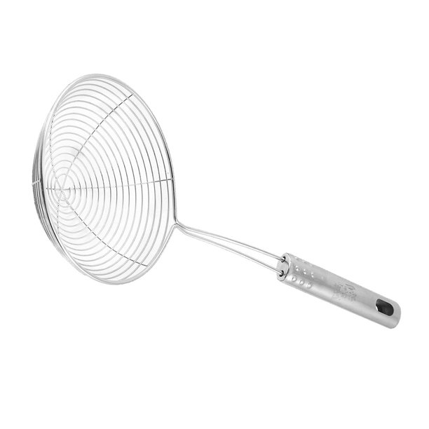 Bearachild Colador para bolas de hervida, cucharón para freír patatas fritas, utensilios de cocina, cuchara para espumadera de acero inoxidable, Cocina y Comedor