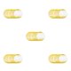 thumbnail image 3 of Injueey Paquete de 10 pulseras de silicona, decoraciones coloridas de moda, dijes brillantes, regalos de gelatina, bares, discotecas, bailes, trece 5Conjunto, 3 of 6