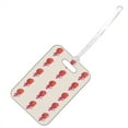 thumbnail image 1 of KuzmarK Luggage Travel Bag Tag -  Pink Birdie Painting, 1 of 2