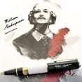 thumbnail image 3 of Bolígrafo de Edición de escritor de lujo de primera calidad, pluma de Rollerball con número de serie, papelería de oficina, William Shakespeare MB, 3 of 4