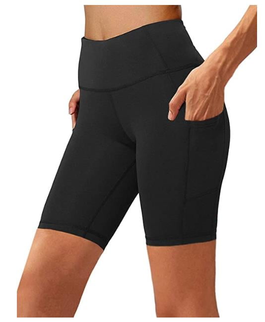Aoliks Aoliks Women's Biker Cycling Yoga Shorts Workout Shorts with