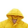 thumbnail image 4 of Esaierr Toddler Hooded Windproof Mid-Length Outerwear Jacket Kids Baby Boys Girls down Puffer Thickened Cotton Jacket for 2-9Y, 4 of 6