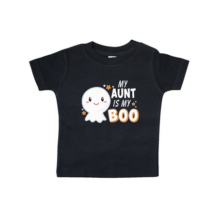 

Inktastic My Aunt is my Boo with Cute Ghost Gift Baby Boy or Baby Girl T-Shirt