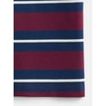 thumbnail image 3 of Wonder Nation Boys' Stripe Pique Knit Polo Shirt with Short Sleeves, Sizes 4-18, 3 of 3