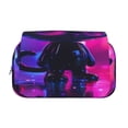 thumbnail image 2 of Disketp Neon Toy Cat Reflections Estuche de Lápices de Doble Capa con Tapa Abatible y Cremallera, Organizador Escolar para Adolescentes y Adultos, 2 of 7