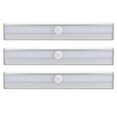 thumbnail image 2 of 3PCS 10LED Lámpara de sensor de cuerpo humano Mini luz nocturna para dormitorio Gabinete Pasillo Interior Blanco, 2 of 8