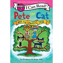 I Can Read Phonics 2 Pete the Cat and the Family Tree (I Can Read Phonics), Book 1, (Hardcover)