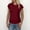 Wine, variant on Fashion Casual Women Short Sleeve Solid O Neck Tops Ladies Tee T Shirt Women Active Wear Tops Was Out Long Sleeve Shirt Light Tee Shirt Women Cute Tops for Women Summer Womens Athletic Tee Shirts Pack