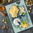 thumbnail image 5 of Marine Cutting Board, Anchor Salt and Wind 1906 Liberty Amity Stormy Ocean Ghost Ship Old Sailor, Decorative Tempered Glass Cutting and Serving Board, Large Size, Multicolor, by Ambesonne, 5 of 5