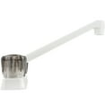 thumbnail image 5 of Dura Faucet Two Handle RV Kitchen Faucet w/Smoked Acrylic Knobs - White, 5 of 5