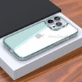 thumbnail image 1 of Funda transparente de vidrio templado HD para iPhone 14 13 12 11 Pro Max XR X XS 7 8 Plus Mini funda trasera dura de marco suave transparente de lujo Tan Jianjun unisex, 1 of 2