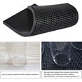 thumbnail image 4 of Rectangular Rubber Tap - 30 x 15 x 1 cm - Non-Slip - Black - Rubber Drip Mat for Drying Dishes and Shines, 4 of 5