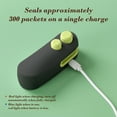 thumbnail image 4 of Mini Chip Bag Sealer Rechargeable Heat Sealer With Cutter And Magnet Heat Sealer Portable Mini Bag Resealer For Chip Bags Plastic Bags Snack Bags, 4 of 7