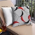 thumbnail image 2 of Ahgly Company Indoor Square Patterned Throw Pillow, 18 inch by 18 inch, 2 of 6