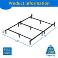 thumbnail image 3 of Mainstays Ardent Full 7" Bed Frame,Adult,Easy to Assemble. No tools needed., 3 of 6