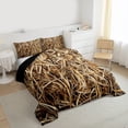 thumbnail image 3 of Castle Fairy Adults Tree Leaves Full Size Comforter Sets,Botanical Branches Bedding Sets, 3 of 8