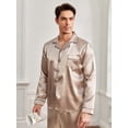 thumbnail image 5 of Men Piping Trim Patched Pocket Lounge Set, 5 of 5