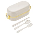 thumbnail image 2 of Drppepioner Double-Layer Lunch Box Leakproof Food Container Bpa-Free Microwave-Safe Meal Prep Storage with Compartments, 2 of 6