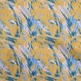 thumbnail image 1 of oneOone Polyester Spandex Yellow Fabric Abstracts Sewing Craft Projects Fabric Prints By Yard 56 Inch Wide, 1 of 5