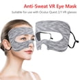 thumbnail image 4 of Gafas VR Eye Mask Cover Banda elástica transpirable para el sudor para Oculus Quest 2/1 Hugtrwg Para estrenar, 4 of 6