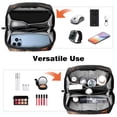 thumbnail image 6 of Skull USB Case Digital Bag Cord Organizer Box Charger Case Oxford Cloth Waterproof Electronics Storage Bag 5.9x9.44x3.14 in, 6 of 6