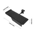 thumbnail image 2 of WEUVEB 1Pack Wall Shoe Holder Iron Adjustable Height Anti-Slip Space-Saving Sneaker Display Shelves For, 2 of 8