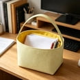 thumbnail image 5 of Deeceymbur Striped Polypropylene Fabric Storage Tote Basket with Handles Beach Home Grocery Organizer, 5 of 5