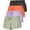 Set 1, variant on 4 Pack: Girls 2-in-1 Flowy Shorts with Spandex Liner Youth Butterfly Skirts - Athletic Dance (Ages 4-18)