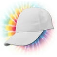 thumbnail image 2 of (2 pack) Hello Hobby Customizable White Baseball Cap – Adjustable 100% Cotton Hat for Men & Women for DIY Crafts & Personalization, 2 of 7