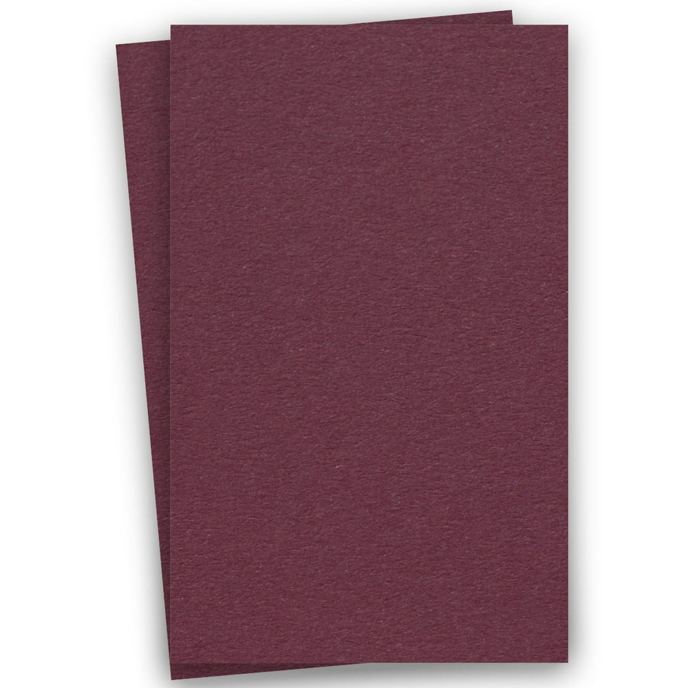 basics burgundy 11x17 ledger paper 80c cardstock 100